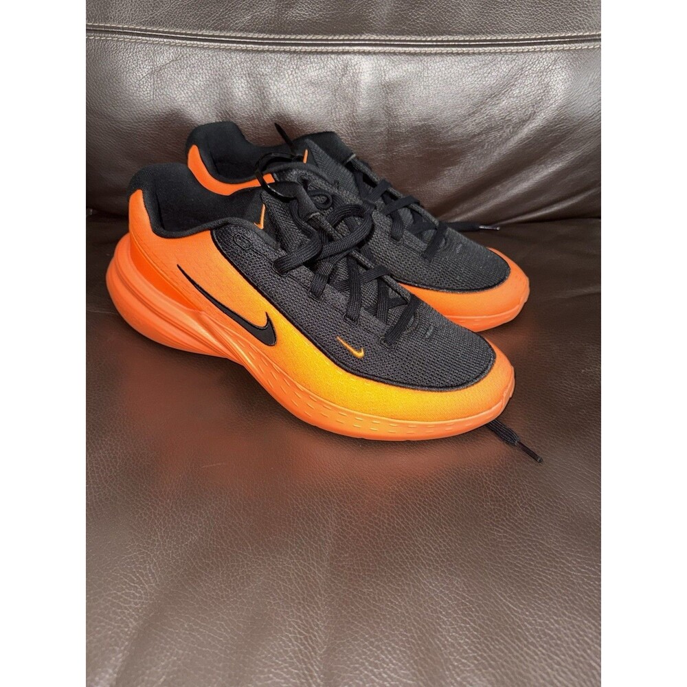 NWOB Nike Uplift SC Running Men 11.5 Black Total Orange IB2765-004 Lace Up